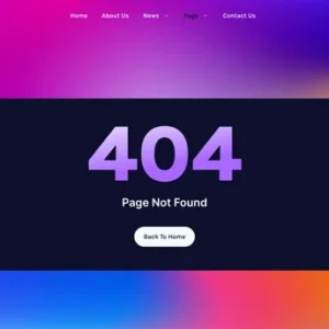 Barbershop Website Template - Elementor