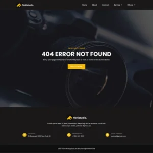 Hair Salon Website Template - Elementor