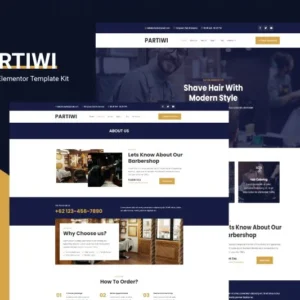 Business Website Template - Elementor