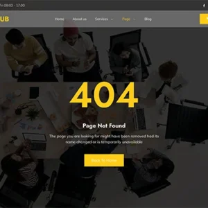 Agency Template Kit - Elementor